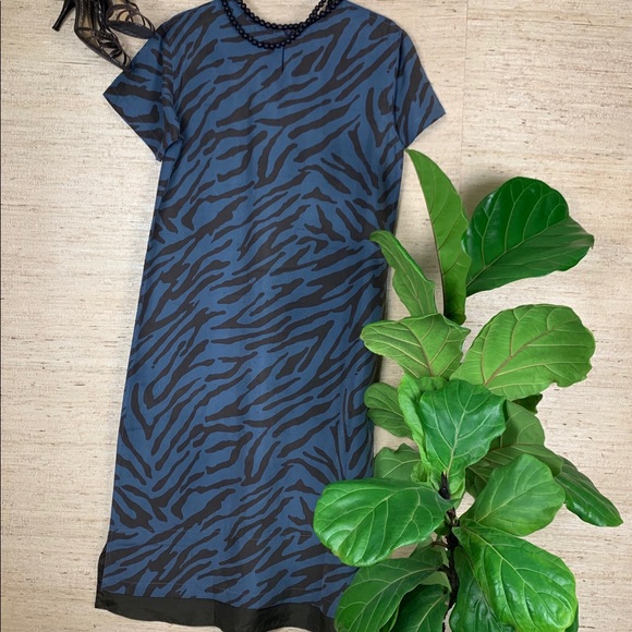 debra deRoo Silk Animal Print Maxi Dress - Picture 6 of 8